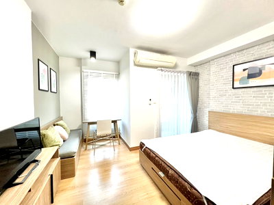Condos for rent BTS Kasetsart University : T209 Condo for rent Chapter One the Campus, good location, next to BTS, near Kasetsart University, fully furnished, with a washing machine.