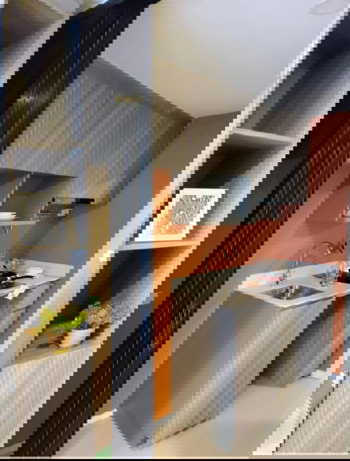 รูป The Origin Sukhumvit 105 ห้องสตูดิโอ เฟอร์ครบ ใกล้ BTS แบริ่ง - รูปที่ 5/8