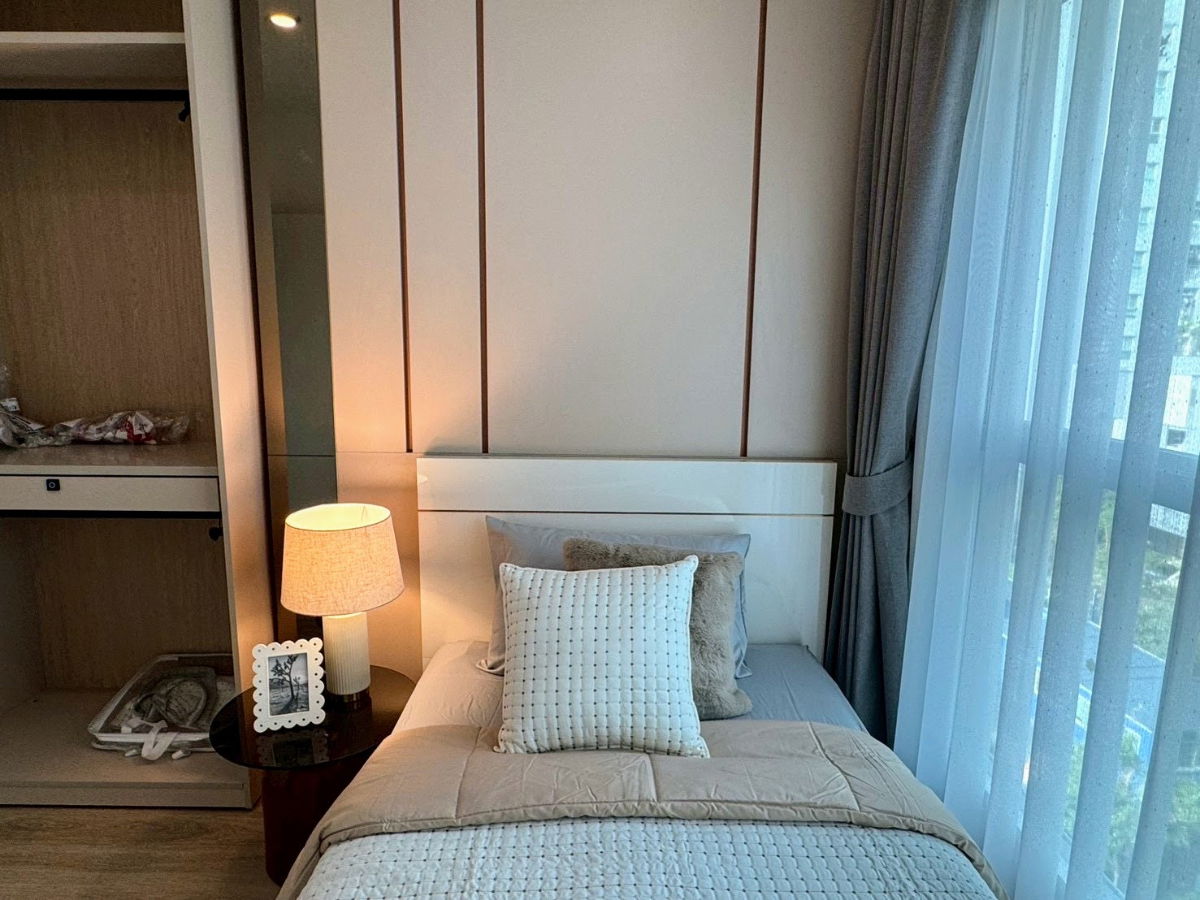 รูป ขาย ลุมพินี วิลล์ จรัญ ไฟฉาย 2ห้องนอน 1ห้องน้ำ 44ตรม ห้องใหม่ มือหนึ่ง ฟรีแอร์ คอนโดใกล้ MRT จรัญ13 MRT ไฟฉาย รพ.ศิริราช - รูปที่ 8/10