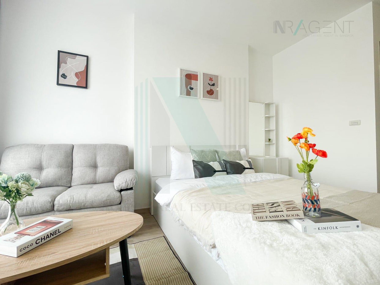 รูป 🎊 ให้เช่าคอนโด เดอะ ริช พระราม 9-ศรีนครินทร์ อาคาร 1 ชั้น 20 สตูดิโอ ขนาด 25.00 ตรม ใกล้ Lotus พัฒนาการ - รูปที่ 3/8