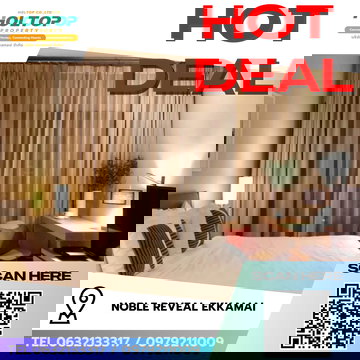 #R9487 🎉 020369 Condo for Rent: Noble Reveal Ekkamai