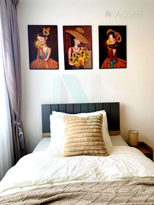 คอนโดให้เช่า : 🚩 ให้เช่าคอนโด ชีวาทัย ฮอลล์มาร์ค ลาดพร้าว-โชคชัย 4 เฟส 2 อาคาร C ชั้น 2 2 ห้องนอน ขนาด 43 ตรม ใกล้ ตลาดโชคชัย 4