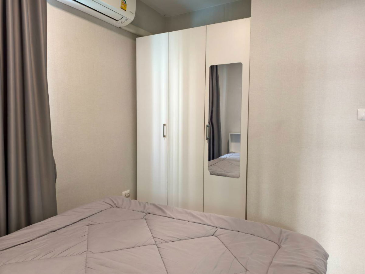 รูป 🔥ให้เช่าด่วน พลัมคอนโด มิกซ์ แจ้งวัฒนะ 1 ห้องนอน 23 ตรม.ห้องมุม ฟรีแอร์ 2 ตัว พร้อมเครื่องซักผ้า💎 - รูปที่ 3/8