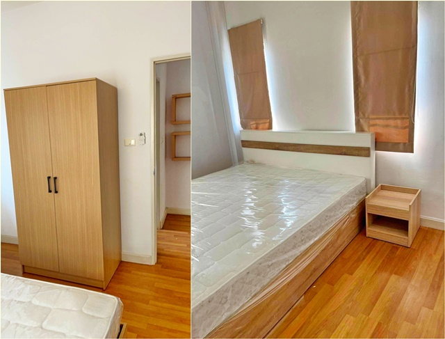 รูป รร.สาธิตพัฒนา ให้เช่าบ้านเดี่ยว 2ชั้น 72ตรว. ซาฟารี ปัญญา เฟอร์ครบทั้ง 3นอน 4แอร์ 3น้ำ ห้องนั่งเล่น ห้องครัว หทัยราษฎร์ 39 - รูปที่ 5/8