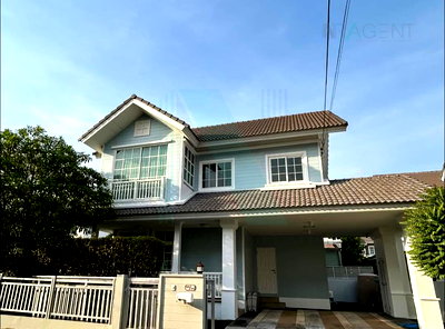 เช่าบ้านเดี่ยว เขตคลองสามวา : 📌 ให้เช่าบ้านเดี่ยว 2 ชั้น บุราสิริ ปัญญาอินทรา 3 ห้องนอน 3 ห้องน้ำ