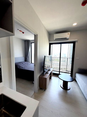 Condos for rent : Brand new in the project! ‼️ Nue Riverest Ratchaburana condo for rent 🔥 Beautiful room, fully furnished + washing machine 📍