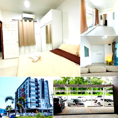 Condos for rent Rayong Technical College  : Condo for rent 4900/mth. Big 1bedroom 51 sqm. included furniture+Air