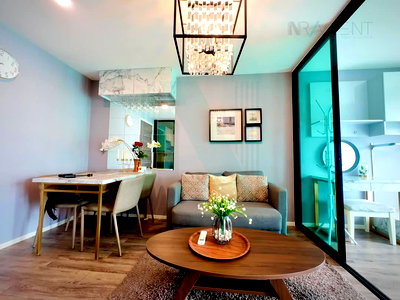 Condos for rent : For Rent Condo MODIZ  RATCHADA 32 Building 1, Floor 2,1 bed room, Room size 34.91 sqm