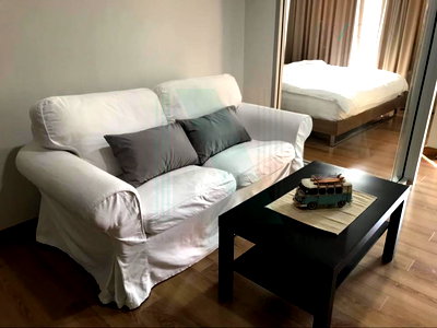 คอนโดให้เช่า : ให้เช่าคอนโด เดอะ ซี้ด มูซี่ สุขุมวิท 26 อาคาร 1 ชั้น 7 1 ห้องนอน ขนาด 33.00 ตรม ใกล้ มหาวิทยาลัยกรุงเทพ