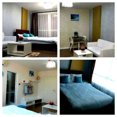 Condos for rent : Condo for Rent – Baan Thew Lom, Cha-am, Phetchaburi 30 sq.m., 5th Floor, Building D 1 Bedroom, 1 Bathroom Fully furnished, ready to move in.