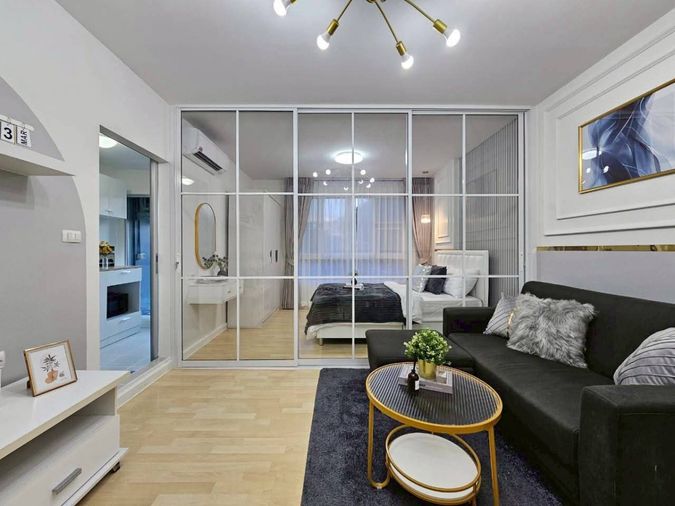 1-bed condo for sale, 29.8 sqm, dcondo Ramkhamhaeng 64