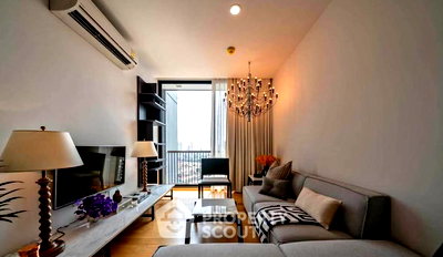 คอนโดให้เช่า : คอนโด 1-ห้องนอน ที่ โนเบิล รีโว สีลม ใกล้ BTS สุรศักดิ์ (ID 2707973)