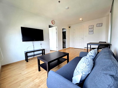 เช่าคอนโด ถนนพัฒนาการ : 🔥ให้เช่าถูก🔥 ห้องสวย ตกแต่งใหม่ ที่นอนใหม่ โซฟาใหม่ มีเครื่องซักผ้า ที่ U Delight Residence พัฒนาการ-ทองหล่อ