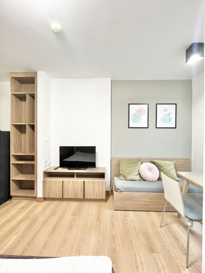 รูป T209 ให้เช่าคอนโด Chapter One the Campus (แชปเตอร์วัน เดอะ แคมปัส) ทำเลดี ติดBTS ใกล้มหาลัยเกษตร เฟอร์ครบ มีเครื่องซักผ้า - รูปที่ 8/11