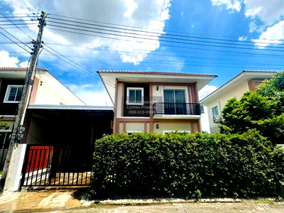 Houses for rent Pathumthani : For Rent House , Baan Burirom Rangsit Klong 4 , Lat Sawai , Lam Luk Ka , Pathum Thani , CX-148098 ✅ Live chat with us ADD LINE @connexproperty ✅