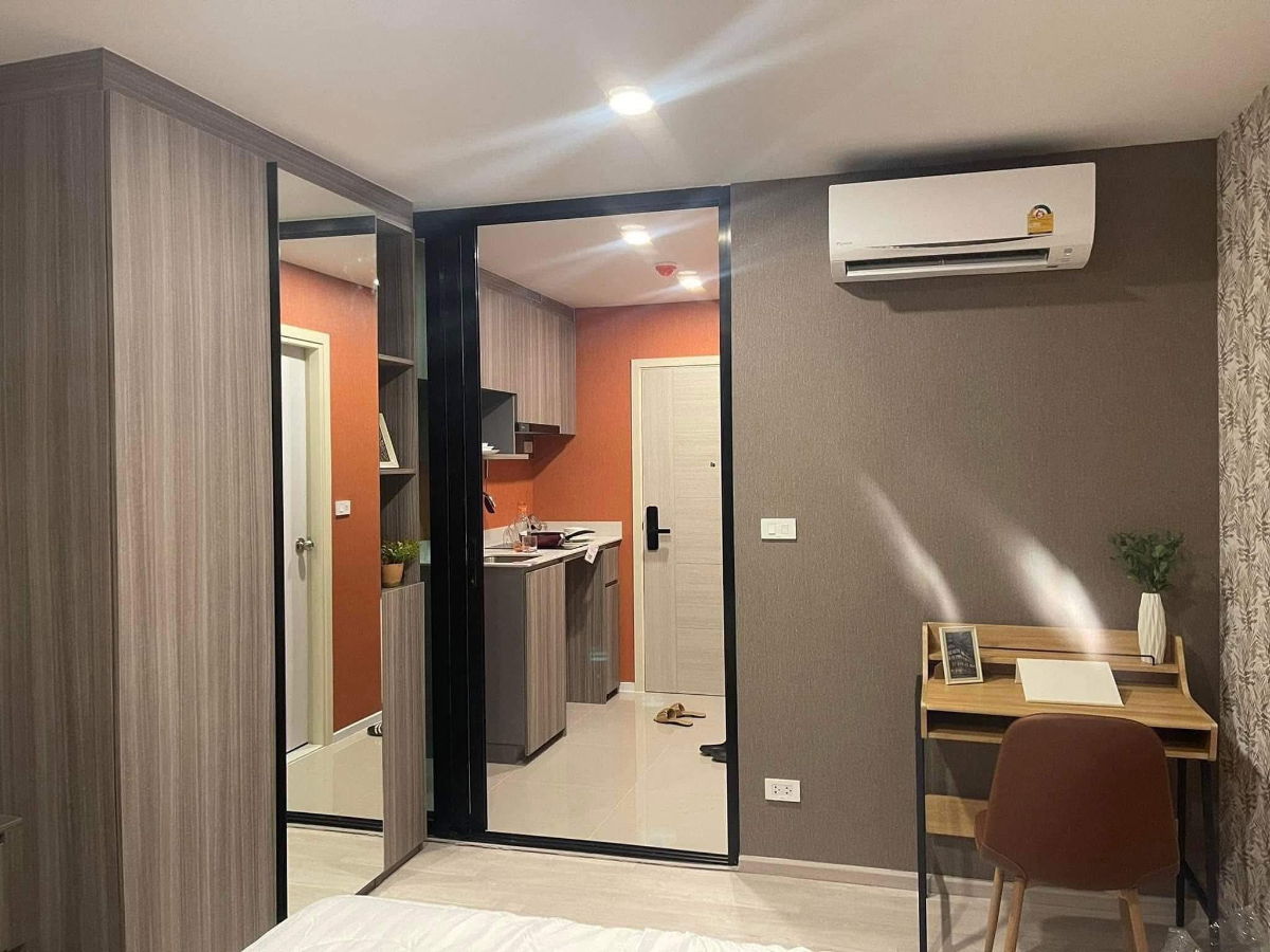 รูป The Origin Sukhumvit 105 ห้องสตูดิโอ เฟอร์ครบ ใกล้ BTS แบริ่ง - รูปที่ 3/8
