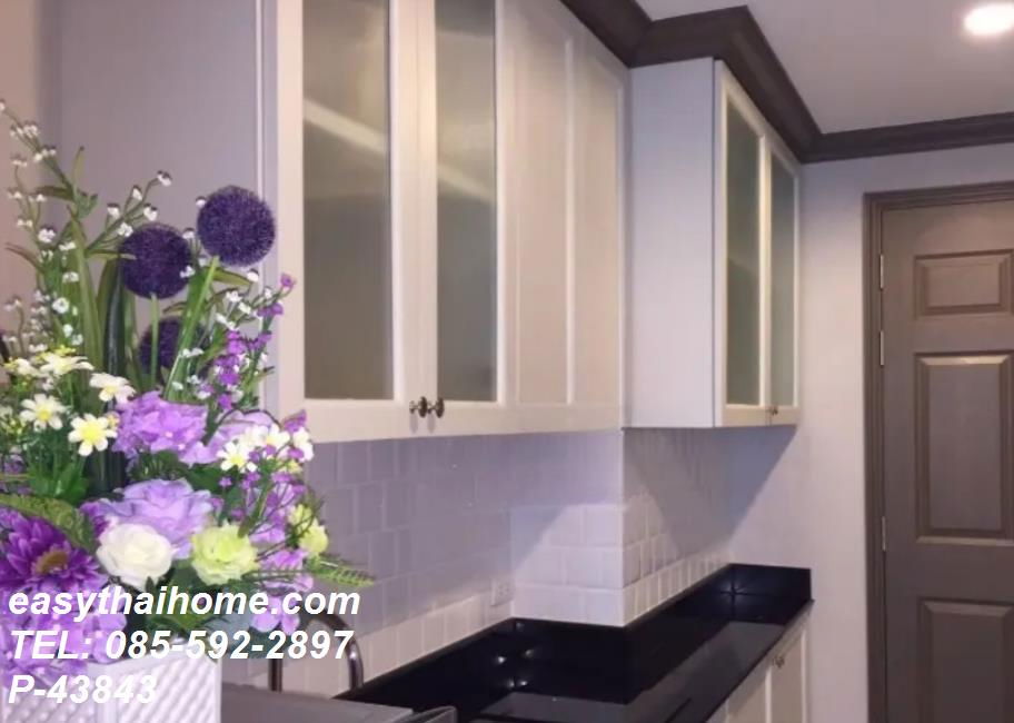 รูป P-43843 สวยหรู! Studio เดอะรีเซิร์ฟ เกษมสันต์ 3 ใกล้ BTS สนามกีฬาแห่งชาติ เพียง 20,000 บาท/เดือน : ย่านปทุมวัน | Line Id @easythaihome | 085-592-2897 - รูปที่ 8/9