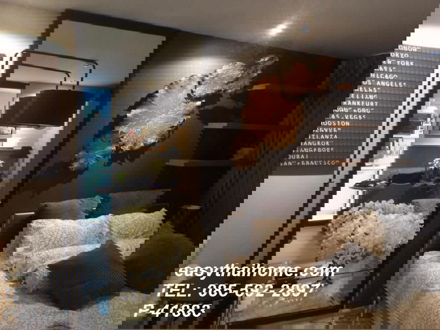 รูป P-41883 สตูดิโอวิวสวน 9,000 บาท ใกล้ BTS อุดมสุข! เอลลิโอ เดลเรย์ ซอย สุขุมวิท 66/1 : ย่านพระโขนง | Line Id @easythaihome | 085-592-2897 - รูปที่ 6/6