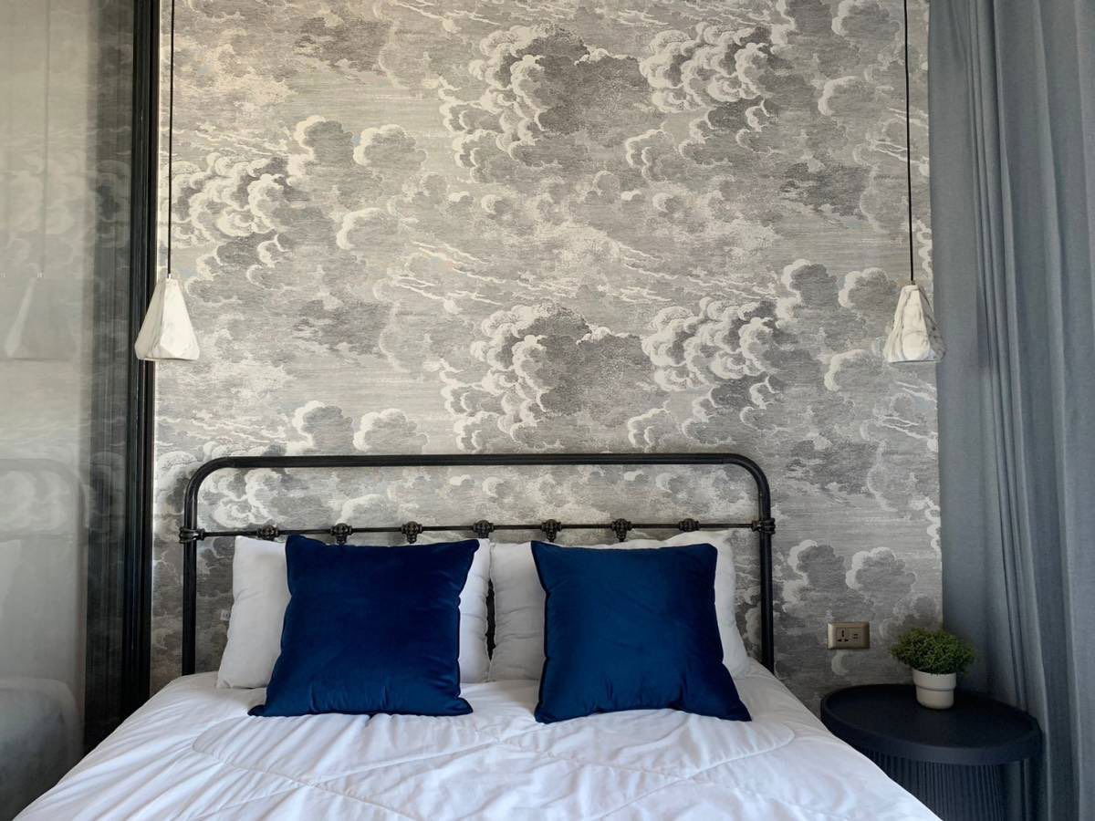 รูป 🌿 **VR0037 | ให้เช่า** One9Five Condo | ชั้นสูง วิวเมือง ใกล้ MRT พระราม 9 เพียง 500 ม.** - รูปที่ 9/17