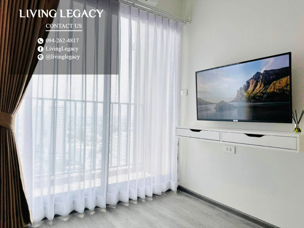 รูป SGK2B1 ให้เช่าคอนโด Rich Park @ Triple Station 35 ตร.ม. ชั้น 31 line id : @livinglegacy - รูปที่ 16/29