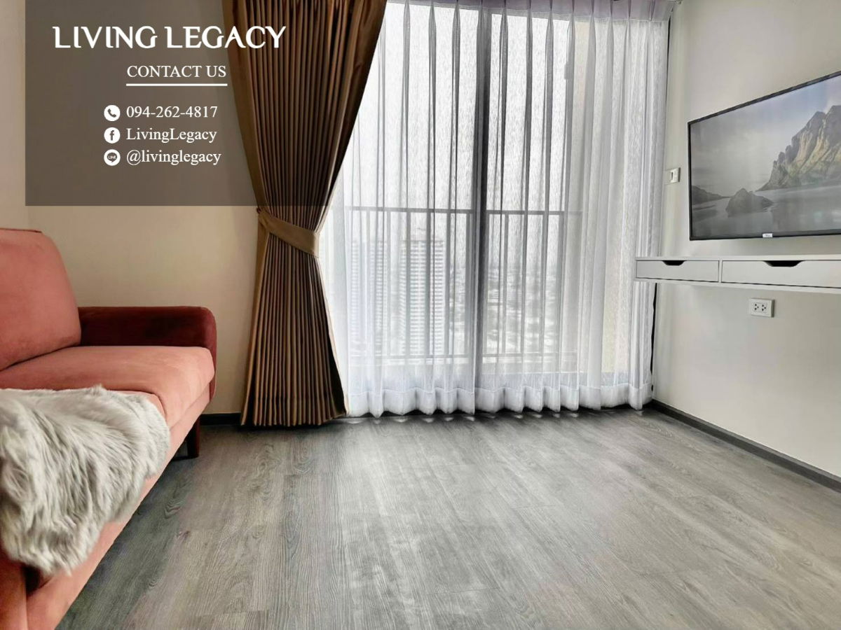 รูป SGK2B1 ให้เช่าคอนโด Rich Park @ Triple Station 35 ตร.ม. ชั้น 31 line id : @livinglegacy - รูปที่ 15/29