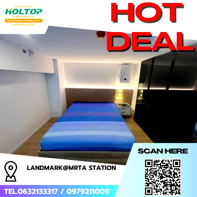 Condos for rent : #R9550 🎉 080369 Condo for rent: Landmark@MRTA Station (Siamese Rama9)