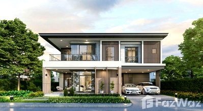 บ้านเดี่ยว ถนนปัญญาอินทรา : ขาย บ้านเดี่ยว 5 ห้องนอน ในโครงการ บางกอก บูเลอวาร์ด รามอินทรา 109 1182386