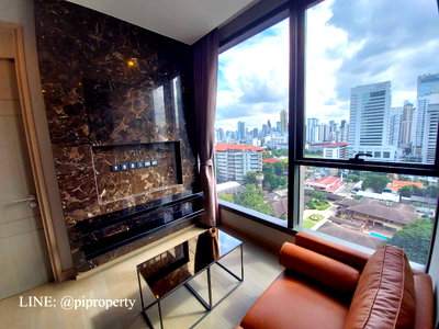 ขายคอนโด : ขายห้องชุด 1 ห้องนอนวิวสวย ในโครงการ THE ESSE at SINGHA COMPLEX สถานีรถไฟฟ้า MRT เพชรบุรี 0 เมตร ย่านอ่าวสเก - พระราม 9