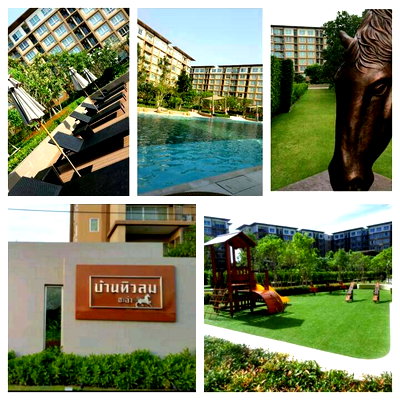 ขายคอนโด : ขายคอนโดบ้านทิวลม ชะอำ เพชรบุรี พื้นที่ 30 ตรม ชั้น 5 อาคาร D 1 ห้องนอน 1 ห้องน้ำ เฟอร์ครบพร้อมอยู่