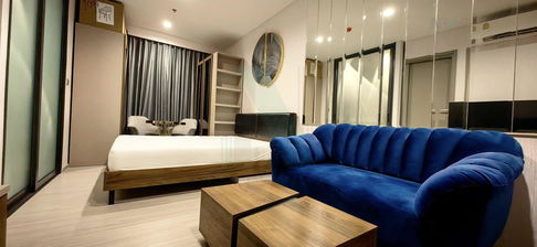 For Rent Condo LIFE ASOKE HYPE Building 1, Floor 36,Studio, Room size 26 sqm