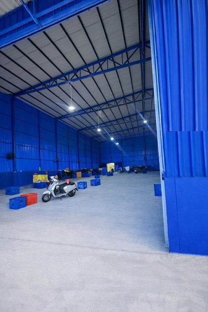 รูป สุวินทวงศ์16-24 โกดังให้เช่า 605ตร.ม. รถไฟฟ้ามีนบุรี สีชมพู 1.8กม. สุวรรณภูมิ7.6 กม. ทำตามออเดอร์ เทเลอร์ 40ฟุตเข้าได้ ทำเลถนนร่มเกล้า1-7 - รูปที่ 6/8