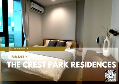 Condos for sale : Urgent Sale ✨ The Crest Park Residences ✨ Fully furnished and equipped, ready to move in. Near BTS Central Ladprao.
