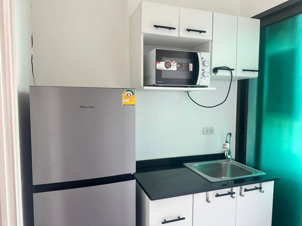 รูป 🥳เดอะ ทรี ริโอ้ บางอ้อ. ชั้น 15*มีเครื่องซักผ้า *ใกล้ MRT บางอ้อ💚Line id: @thefirstagent[RAR2603-2437] - รูปที่ 8/12