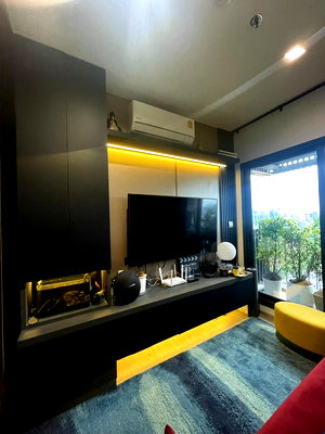 Condos for rent Ratchadaphisek Road : NEW ROOM@Life Asoke Hype: 1 bedroom 36 sqm., 31th floor, city view,Super great location. MRT rama9 - 300m. Full Furniture/ Electrical Appliance