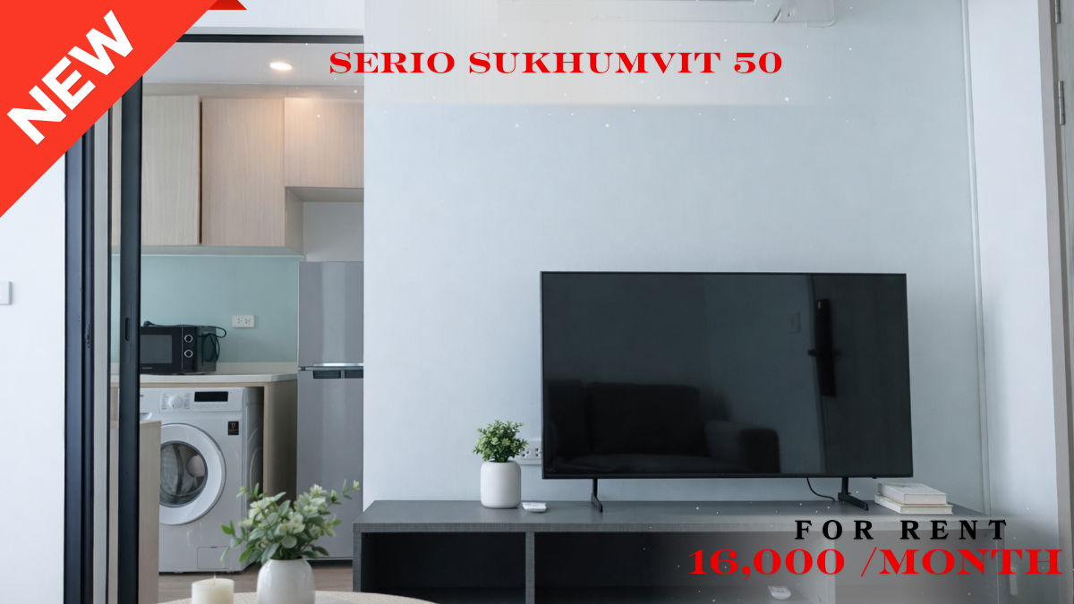 รูป 🍀🍀 BEST DEAL🔥 ให้เช่า📌 เซอริโอ้ (Line: @rent2022) BTS อ่อนนุช พร้อมเข้าอยู่ ราคาดี!!🔖A10670 - รูปที่ 1/8