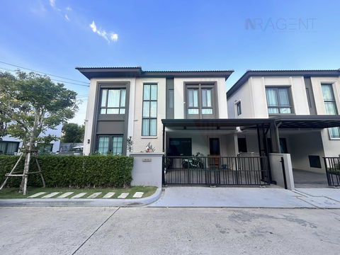 📌 For Rent 2-story Twin house GRANDE PLENO SUKHUMVIT - BANGNA 3 bedroom 4 bathroom