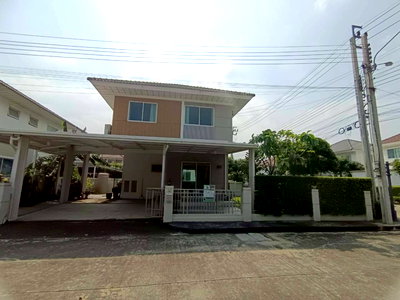 บ้านเดี่ยว นนทบุรี : ขายบ้านเดี่ยว หมู่บ้านเพอร์เฟคพาร์ค ราชพฤกษ์ ใกล้ MRT สถานีไทรม้า 55.7  ตรว