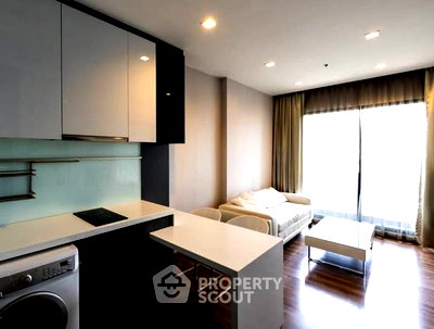 Condos for rent Din Daeng : 1-BR Condo at Ivy Ampio Rachada - Rama 9 near MRT Thailand Cultural Centre (ID 2529127)
