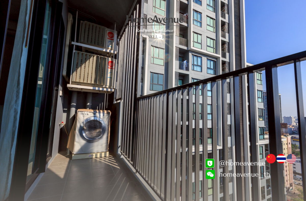 รูป 💡หาห้องเช่า ต้องที่HomeAvenue | Quinn Ratchada 17 ✨ 1Bed ‼️🚇 ใกล้MRT สุทธิสาร💥 พร้อมเข้าอยู่ 📲 Line: @homeavenue ⭐HA-2106 - รูปที่ 10/11