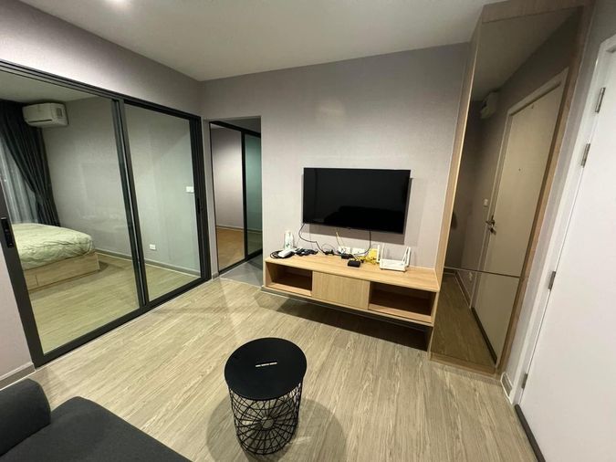 Rent Polis Condo สุขสวัสดิ์ 64 เฟอร์ครบ 2ห้องนอน (1bed plus) 34.5 ตรม. 9,000 บาท