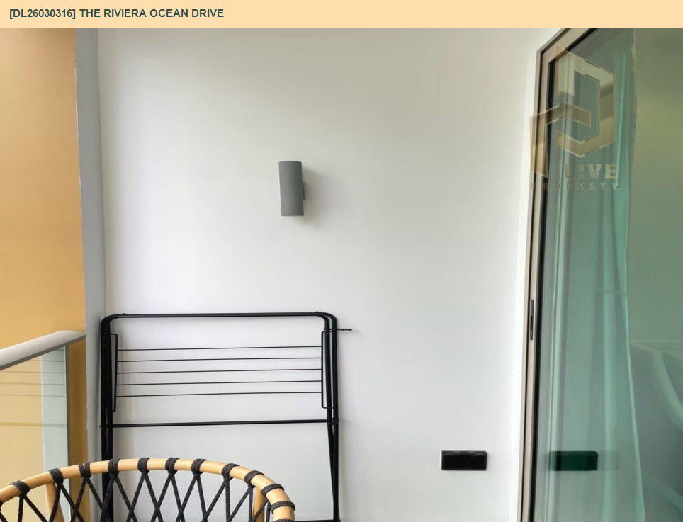 รูป DL26030316 ให้เช่าคอนโด เดอะ ริเวียร่า โอเชี่ยน ไดร์ฟ (The Riviera Ocean Drive) ใกล้ - พร้อมเข้าอยู่ โทรด่วน 0614453194 LineID @162cjixi - รูปที่ 8/10