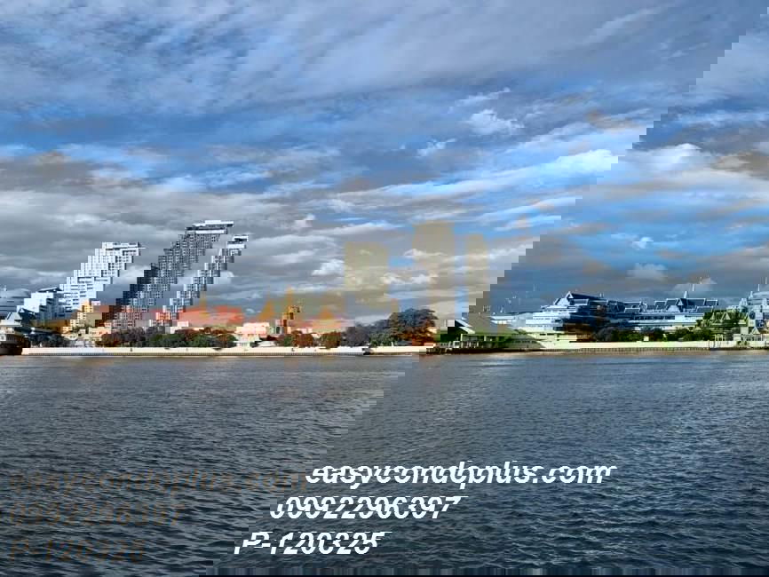 รูป P-120325 วิวแม่น้ำเจ้าพระยา! 2 ห้องนอน @ แชปเตอร์วัน บางโพ, ใกล้ MRT บางโพ 23,000 บาท | Line Id: @easycondoplus | 099-229-6397 - รูปที่ 4/6