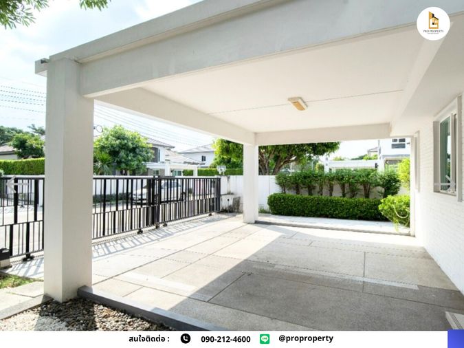 4-bed house for sale, 179 sqm, 100 sq wah, Mantana Wongwaen - Bangbon