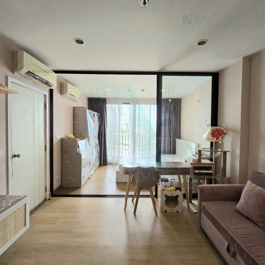 รูป 🎊 ให้เช่าคอนโด เดอะ ทรี อินเตอร์เชนจ์ อาคาร A ชั้น 12 1 ห้องนอน ขนาด 36 ตรม ใกล้ โรงพยาบาลบางโพ - รูปที่ 3/8