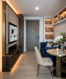 รูปภาพ 🎊 For Rent Condo NUE CROSS KHU KHOT STATION Building A, Floor 4,1 bed room, Room size 22 sqm