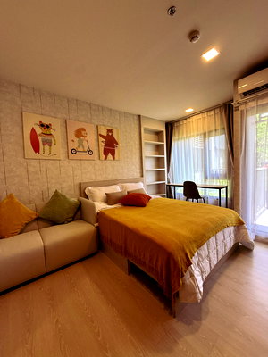 คอนโดให้เช่า : ห้องวิวสวน พร้อมทางออกสู่สวน | FLO by Sansiri