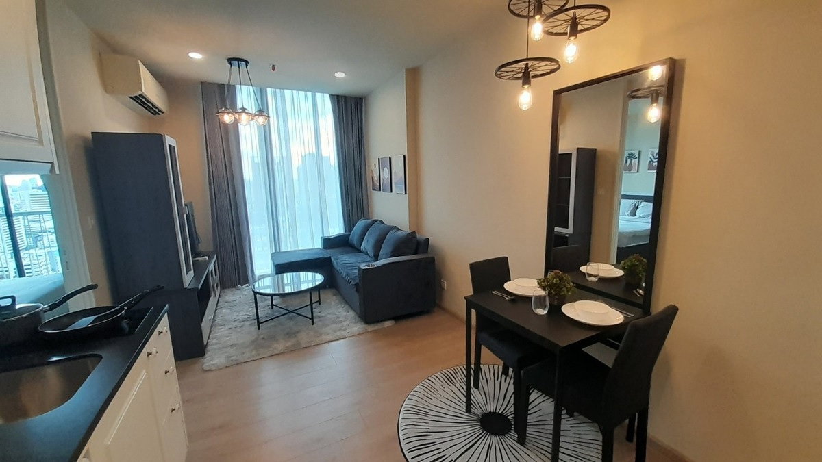 รูป ขายด่วน ต่ำกว่าประเมิน 1 bedroom ชั้นสูง Noble Recole สุขุมวิท 19 เพียง 7.5 ล้าน - รูปที่ 2/17