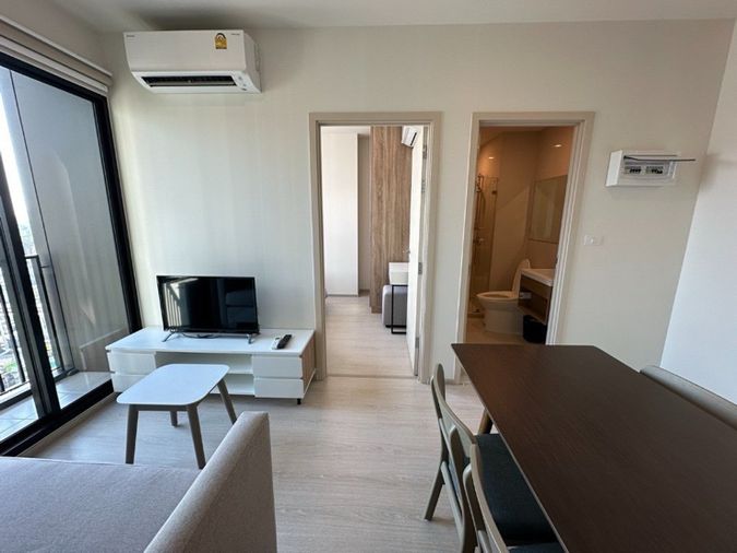 👑 NUE Noble Fai Chai - Wang Lang 👑 2bed1bath ห้องตกแต่งน่าอยู่มาก มีเฟอร์นิเจอร์และเครื่องใช้ไฟฟ้าครบ พร้อมย้าย