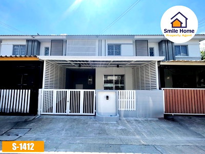 ทาวน์โฮม เทสโก้โลตัส บางพลี : บ้านพฤกษา85 ซอยอัมพร หลังวัดหนามแดง สมุทรปราการ รีโนเวทใหม่