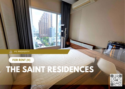 คอนโดให้เช่า : ให้เช่า ✨ The Saint Residences ✨ เฟอร์นิเจอร์ และ เครื่องใช้ไฟฟ้าครบ ใกล้ BTS ห้าแยกลาดพร้าว